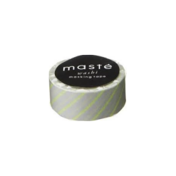 Masking Tape Masté Basic Néon Rayé Jaune - Mark's Europe