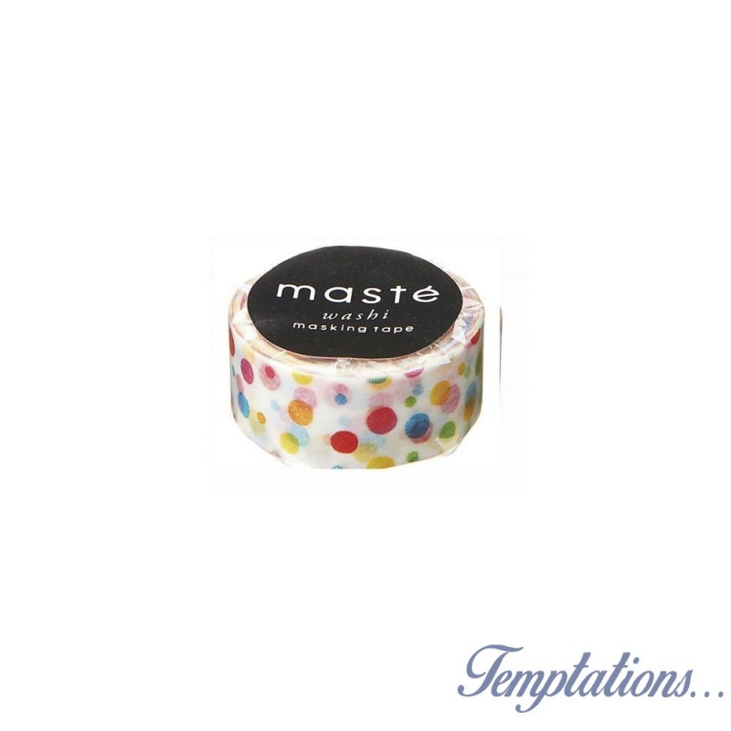 Masking Tape Masté Basic Multi confettis - Mark’s Europe