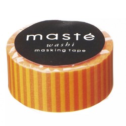 Masking Tape Masté Orange à...