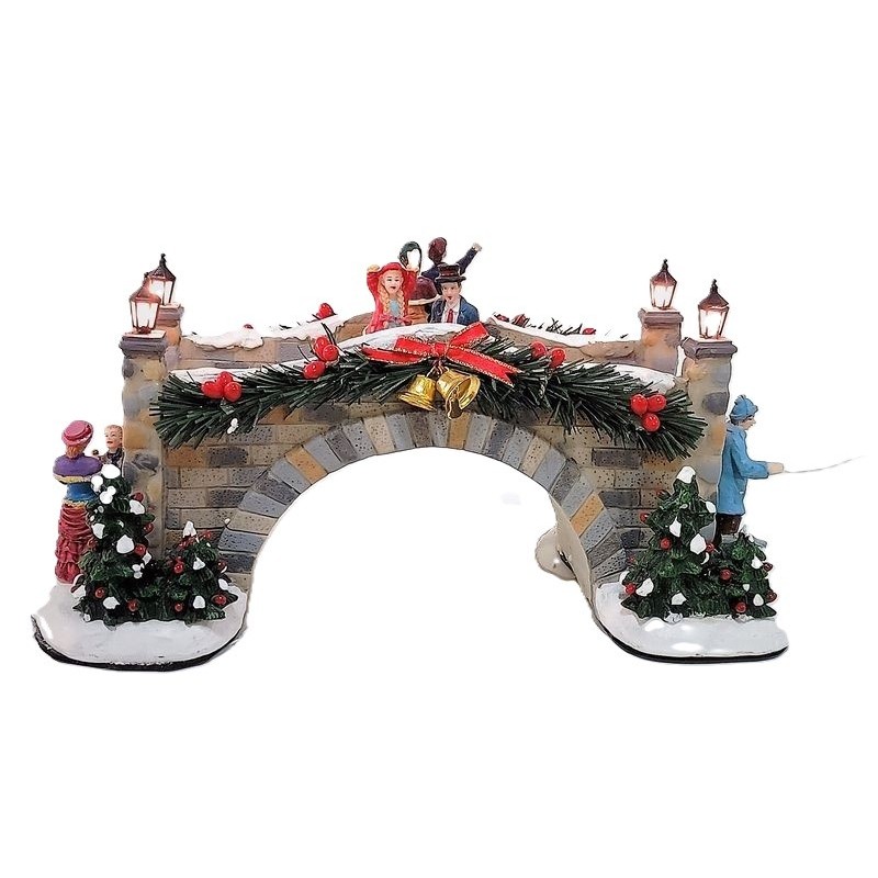Pont lumineux décoration de noël Goodwill