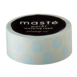 Masking Tape Masté Blanc Pois ciel -Mark’s Europe