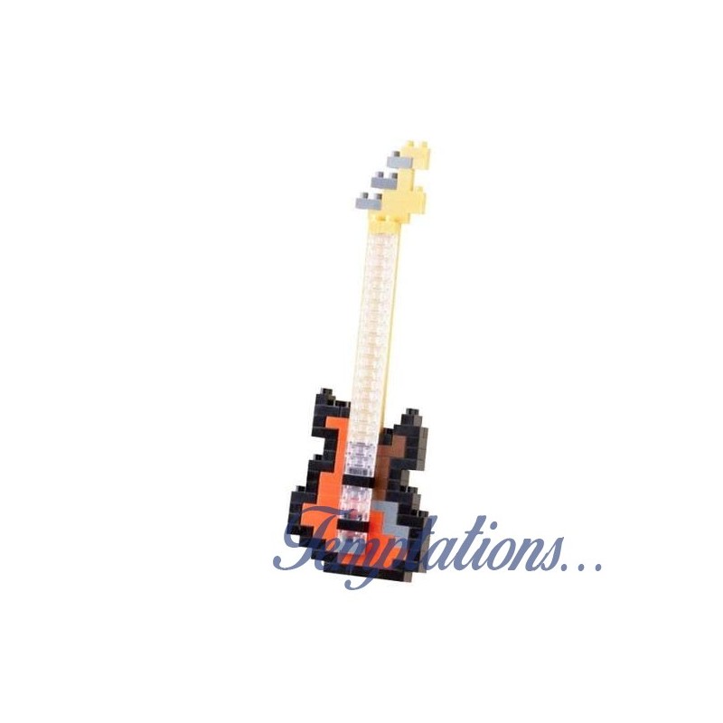 Nanoblock - Guitare basse électrique Nbc-051