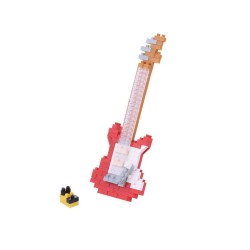 Nanoblock - Guitare électrique rouge NBC-171