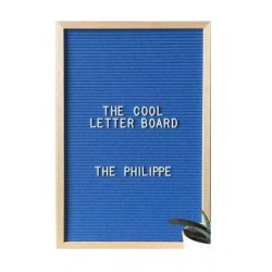 Tableau à lettres Philippe...
