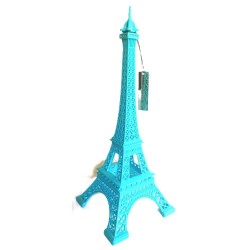 Tour Eiffel mini Gus bleu- Merci Gustave