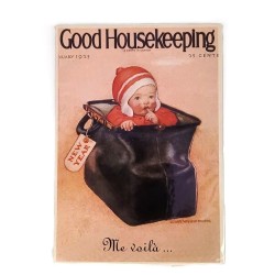 Carte postale "Good Housekeeping. "Me voilà ..."
