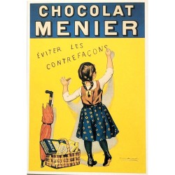 Carte postale "Chocolat...