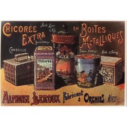Carte Postale "Chicorée Extra Leroux "