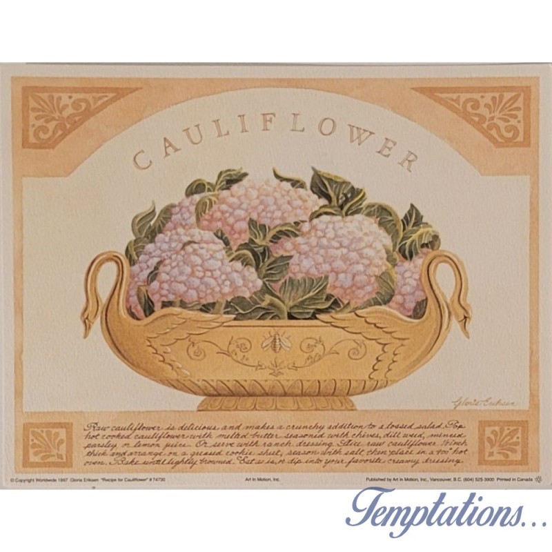 Image "Recipe for Cauliflower" Gloria Eriksen