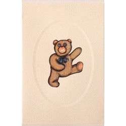 Carte Rossi " Ours Doudou "