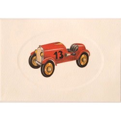 Carte Rossi "Voiture rouge n°13"