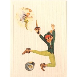Mini Carte Rossi "Peter Pan et la fée Clochette"