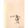 Mini Carte Rossi " Pinocchio et oiseaux"