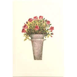 Carte Rossi "Le jardin roses rouges"