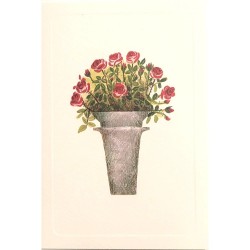 Mini Carte Rossi "Le jardin roses rouges"