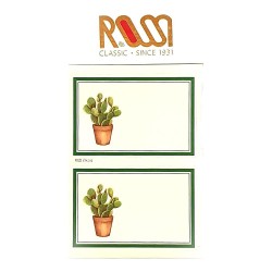 Étiquettes autoadhésives ROSSI "Cactus raquette"