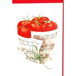 Carte « bouquet de tomates...