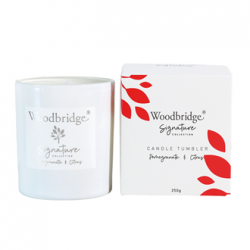 Bougie parfumée Grenade & Agrume/Pomegranate & Citrus 250g - Woodbridge Collection Signature