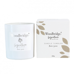 Bougie parfumée Pur Lin & Pure Linen 250g - Woodbridge Collection Signature