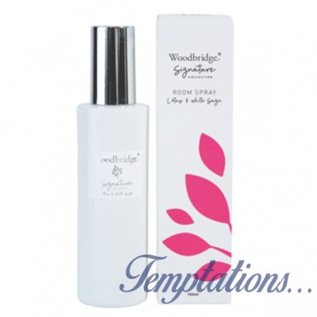 Spray parfumé Lotus & Sauge blanche 100ml - Woodbridge Collection Signature