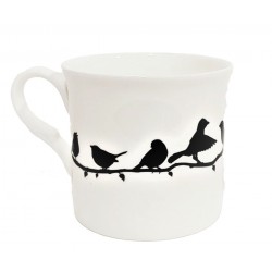 Mug silhouettes d’oiseaux -