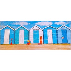 Carte postale "Beach Huts" Martin Wiscombe