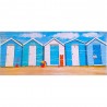 Carte postale "Beach Huts" Martin Wiscombe