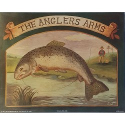 Litho " The Anglers Arms...