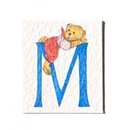 Image miniature Alphabet ourson lettre M