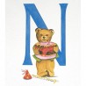 Image miniature Alphabet ourson lettre N