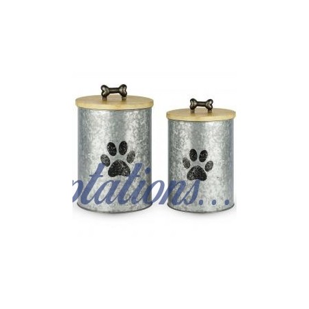 2 boites à friandises pour chiens