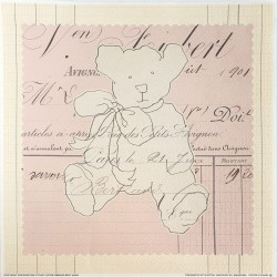 Image "Vintage Ribboned bear"