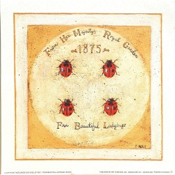 Image " Four Beautiful Ladybugs"  Shelley Hely