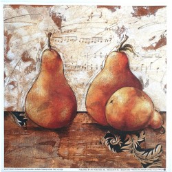 Image " Damask pear trio" Laurel Lehman