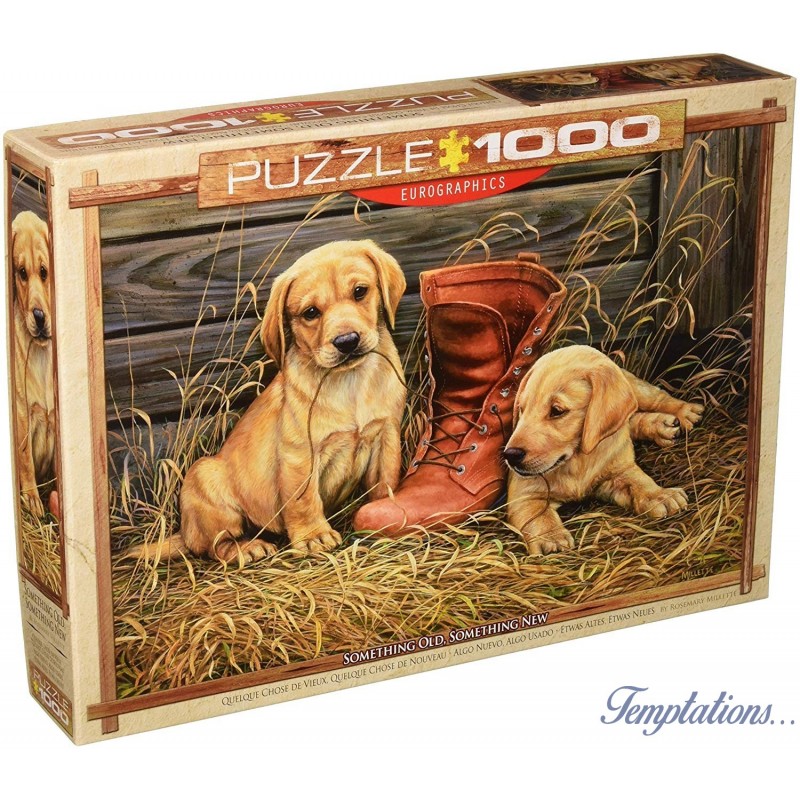 Puzzle 1000 pièces Chiens Rosemary Millette