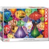 Puzzle 1000 pièces Lanternes asiatiques