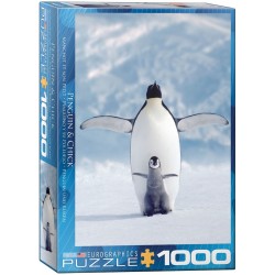 Puzzle 1000 pièces Pingouin...