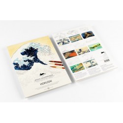 Bloc Aquarelle  Artiste Hokusai