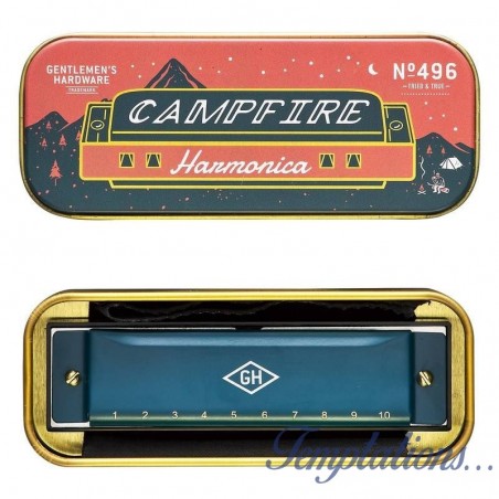 Harmonica Campfire Gentlemen's Hardware