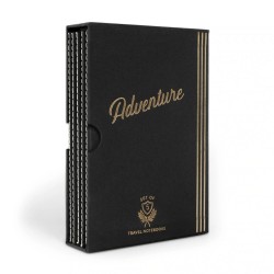 Coffret 5 carnets de voyage 'Aventure' Designworks Ink.