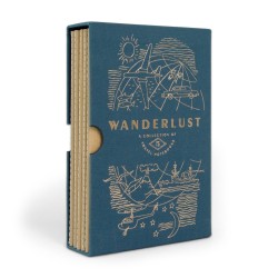 Coffret 5 carnets de voyage ' Wanderlust ' Designworks Ink.