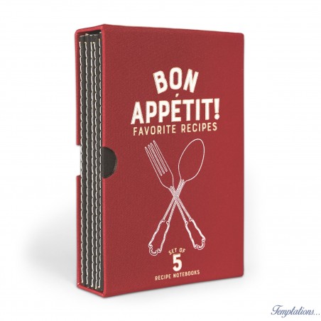 Coffret recettes Bon appétit Designworks Ink.