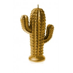 Bougie Cactus Or Candellana