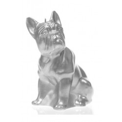 Bougie Bulldog Argent...