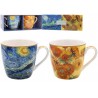 Set de 2 mugs déjeuner Vincent Van Gogh