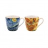 Set de 2 mugs déjeuner Vincent Van Gogh