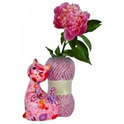 Vase le chat caramel Pomme...