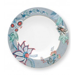 Assiette creuse -Flower Festival - bleu clair -Pip Studio