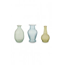 Set de 3 vases en verres...