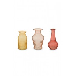 Set de 3 vases en verres...